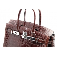 Сумка Hermes Birkin 30 в крокодиловой коже Niloticus 